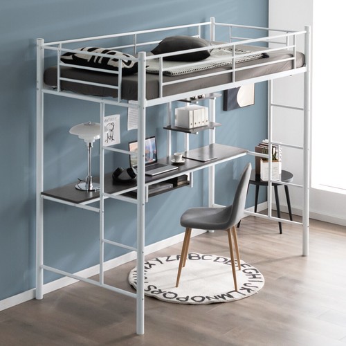 Single metal loft - loft, bed