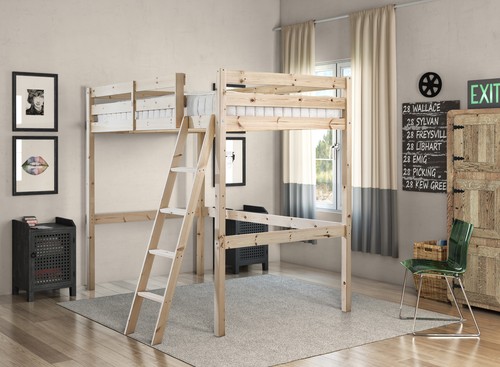 Loft bunkbed double 4ft - double,