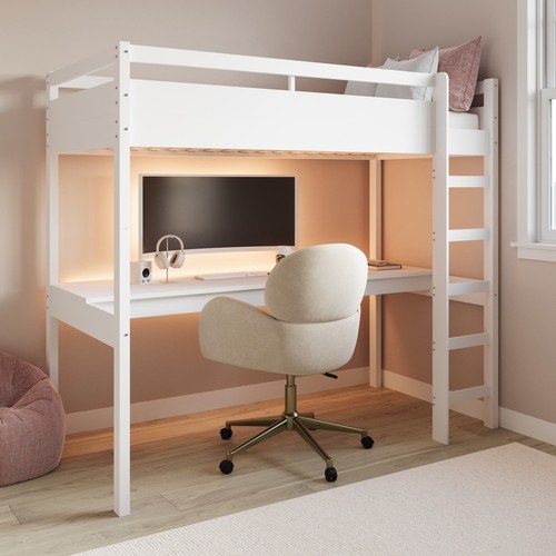 High sleeper loft gaming bed - sleeper,