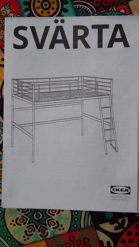 Single metal loft bed - loft,