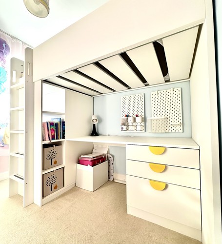 Bunk loft single bed 90x200 - loft,