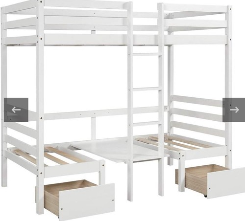 Loft bunk bed - bunk,
