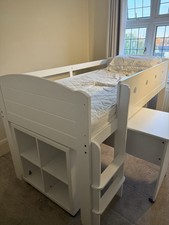 Loft Bed With Desk And Shelves