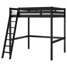 STORÅ Loft bed frame, black