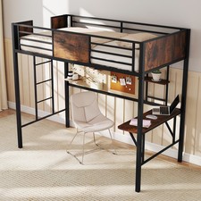 Loft Bed Single Size with Desk