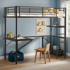 3Ft Twins Bunk Bed Frame Metal